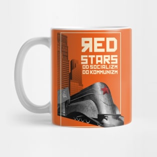 Red stars Mug